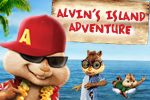 In Alvin's Island Adventure, guide Alvin across the island to the finish, collecting treasure chests and avoiding obstacles!
