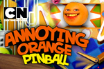 Don't be an apple! Have high fructose fun with Orange and the gang in the wacky arcade world of Annoying Orange Pinball!