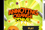 Screenshot of Annoying Orange Pinball