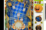 Screenshot of Annoying Orange Pinball