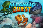 Save all the fish in the sea in Atlantic Quest, an underwater match-3 adventure!