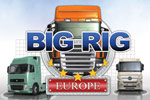 In Big Rig Europe, haul a heavy load across real places in Europe!