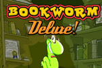 The bookworm boogies down in a game wrigglin' with fun: Bookworm Deluxe!