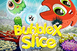 Cute sea creatures need your help in Bubble X Slice!  Slice the bubbles to pop them and release the animals trapped inside!
