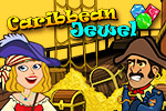 Get ready for some piratical match 3 action!  In Caribbean Jewel, it's your job to rescue the captain's fiancée and his treasure map!