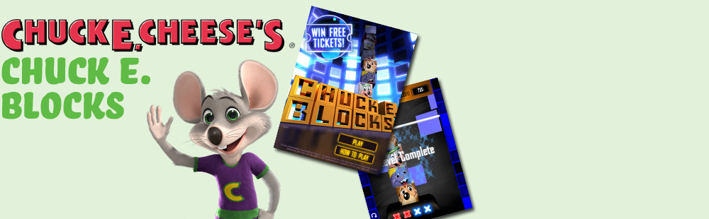 Chuck-E-Cheese Chuck E. Blocks