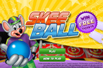 Screenshot of Chuck-E-Cheese Skeeball
