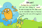 Screenshot of Adventure Time: Jake's Tough Break