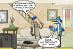 Screenshot of Regular Show: Escape from Ninja Dojo