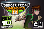 Stop Billy Billions' army of giant robots! Only Ben's powerful alien forms and Rook's flying Proto-Truk can take down the Danger From Dimension 12.
