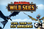 Get ready to ride a dragon in the new Dreamworks Dragons game, Wild Skies!