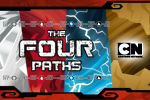 Master the elemental powers and Spinjitzu in the Ninjago game 'The Four Paths!'