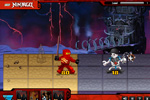 Screenshot of Cartoon Network Ninjago Spinjitzu Smash DX
