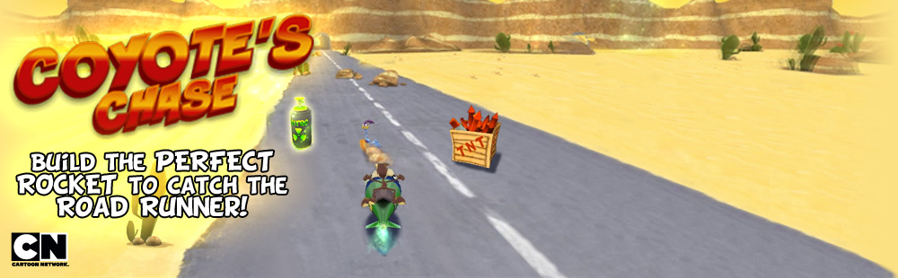 Cartoon Network Looney Toons Coyote Chase