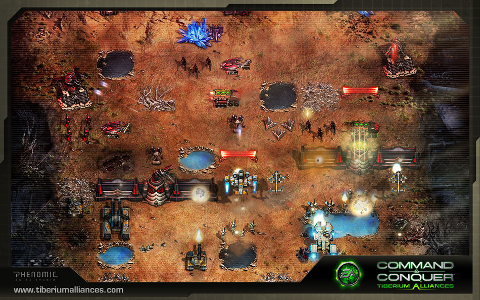 Command and Conquer: Tiberium Alliances screen shot