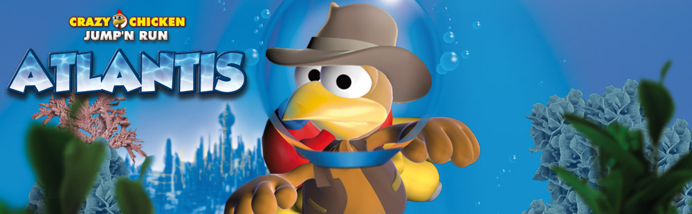 Crazy Chicken: Atlantis