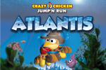 Jump, run, swim, and explore in Crazy Chicken: Atlantis! Get to the bottom of an ancient mystery in this whimsical adventure game.