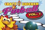 Crazy Chicken Pinball includes five action-packed pinball tables!