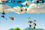 Screenshot of Crazy Chicken Skybotz