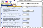 Screenshot of Crickler Crosswords