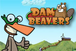 Help Quax battle beavers in waves of word game fun in Dam Beavers!