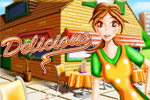 Roll up your sleeves for fast restaurant fun in Delicious Deluxe!