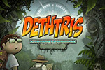 Embark on a grand platforming adventure with awesome powers in Dethtris!