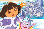 Learn with Dora the Explorer&trade; in Dora Saves the Snow Princess!