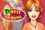 Jane helps customers look their best in Dress Up Rush!