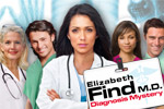 Hidden objects help you diagnose patients as Elizabeth Find, MD!
