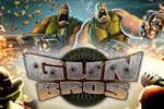Battle superhuman agents & compete with friends in Gun Bros Social!