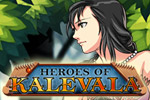 Heroes of Kalevala features fun match 3 mechanics and village building!