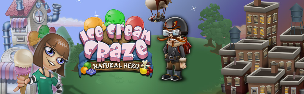 Ice Cream Craze: Natural Hero