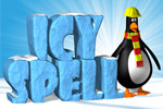 Unscramble ice blocks to help Icy build his igloo.