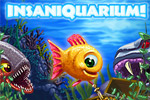 Feed fish, collect coins, shoot aliens, and more in Insaniquarium Deluxe!