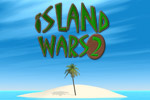 Save your branches and bomb the enemy island while collecting weapons.