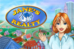 Buy land, build houses, and manage a realty company in Jane's Realty!