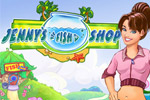 Help Jenny build a spectacular aquatic attraction in Jenny's Fish Shop!