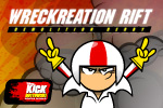 In Kick Buttowski: Wreckreation Rift a demolition derby comes to Mellowbrook Arena! Drive and bump your competition in this arcade race!