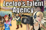 Hand out scripts, film screen tests, and more, in Leelo's Talent Agency!