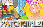 Try a new type of jigsaw puzzle with Patchgirlz!, a free online game for stylish teens!