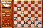 Screenshot of Checkers on Pogo