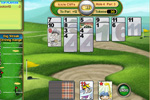 Screenshot of Golf Solitaire on Pogo