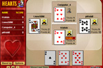 Screenshot of Hearts on Pogo