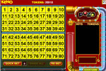 Screenshot of Keno on Pogo
