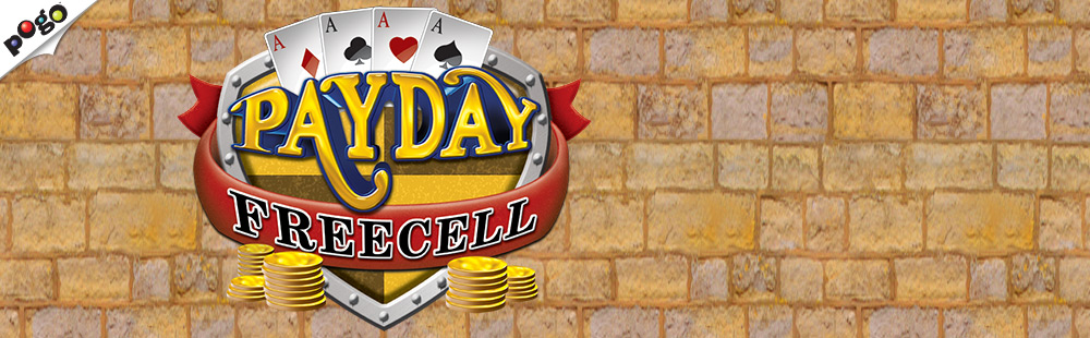 Payday FreeCell on Pogo