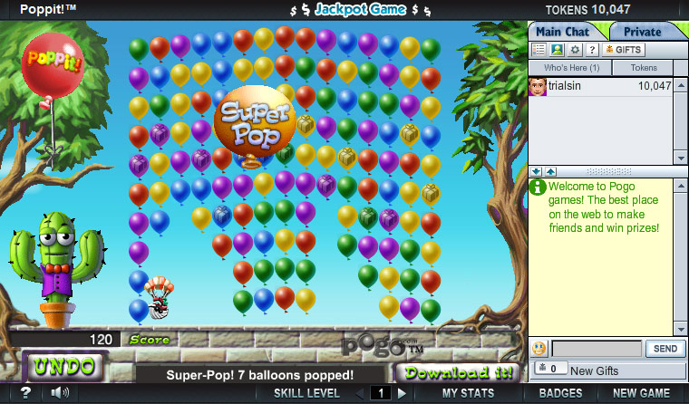 Poppit on Pogo Play Game for PC | WildTangent Games