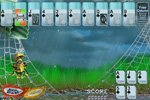 Screenshot of Rainy Day Spider Solitaire on Pogo