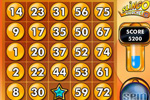 Screenshot of Slingo Ricochet on Pogo