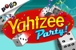 YAHTZEE Party is a synchronized multiplayer game where players have up to 6 minutes to complete 13 rounds of Yahtzee.